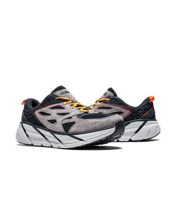 Hoka One One CLIFTON L SUEDE | 1122571-BLRK | AFEW STORE